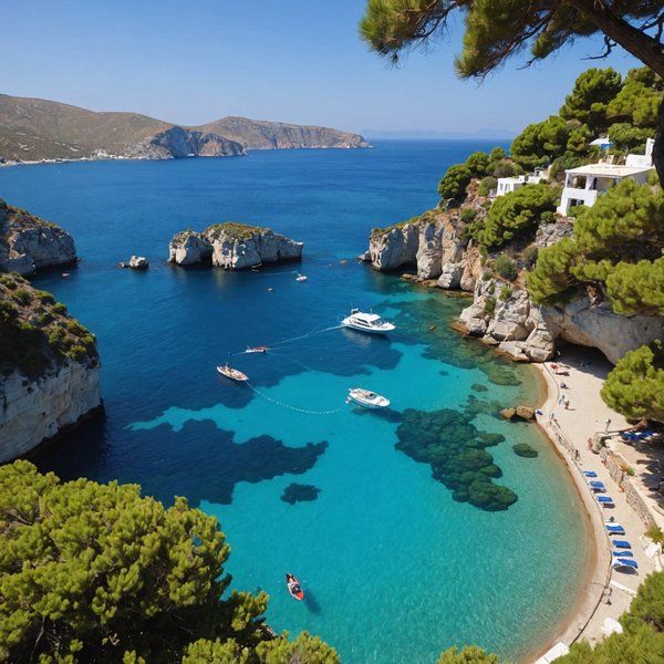 Quels sont les critères pour choisir une location de vacances en bord de mer avec une école de plongée en Grèce?