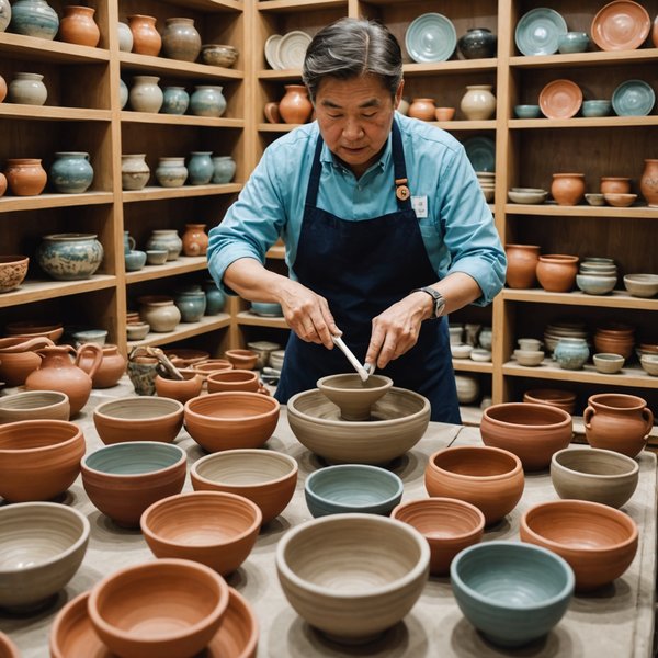 Peut-on trouver une croisière qui propose des ateliers de poterie en Corée du Sud?